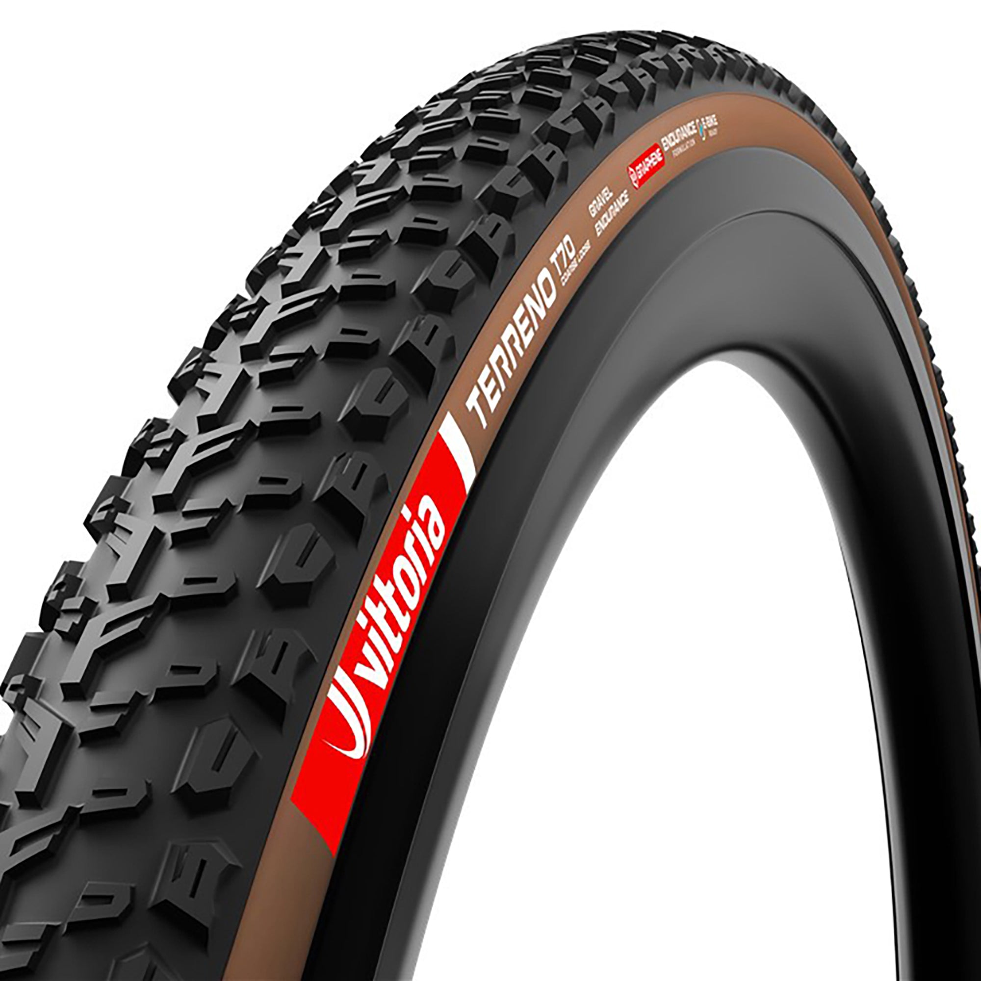 Cubierta Vittoria Gravel Terreno T70 TLR G2 Marrón #2