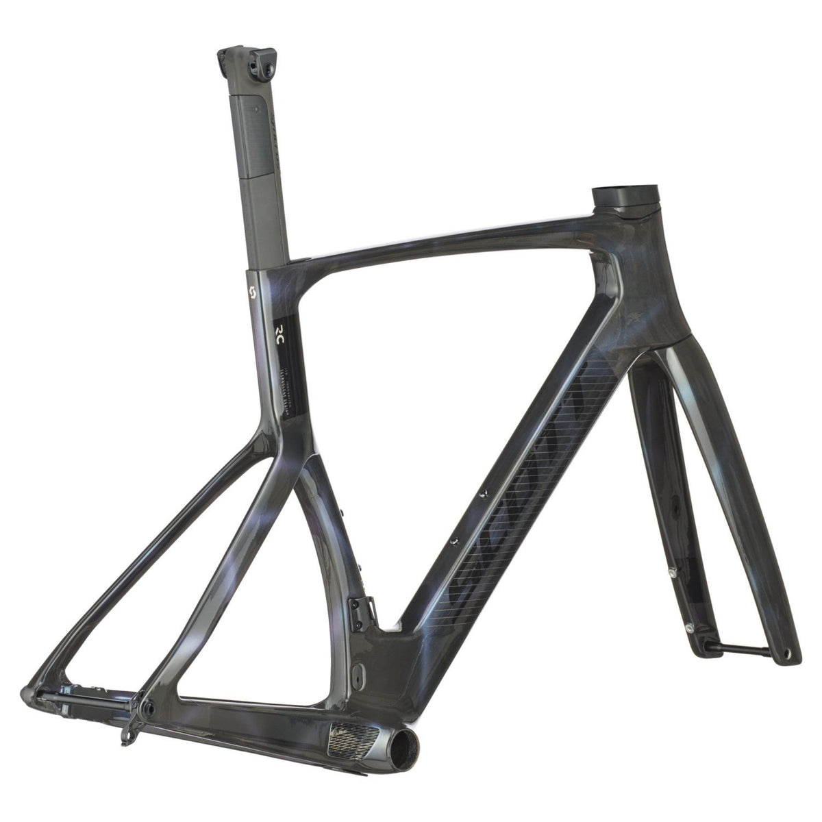 Cuadro Scott Foil RC Ultimate HMX SL 2025 Sunbeam Black