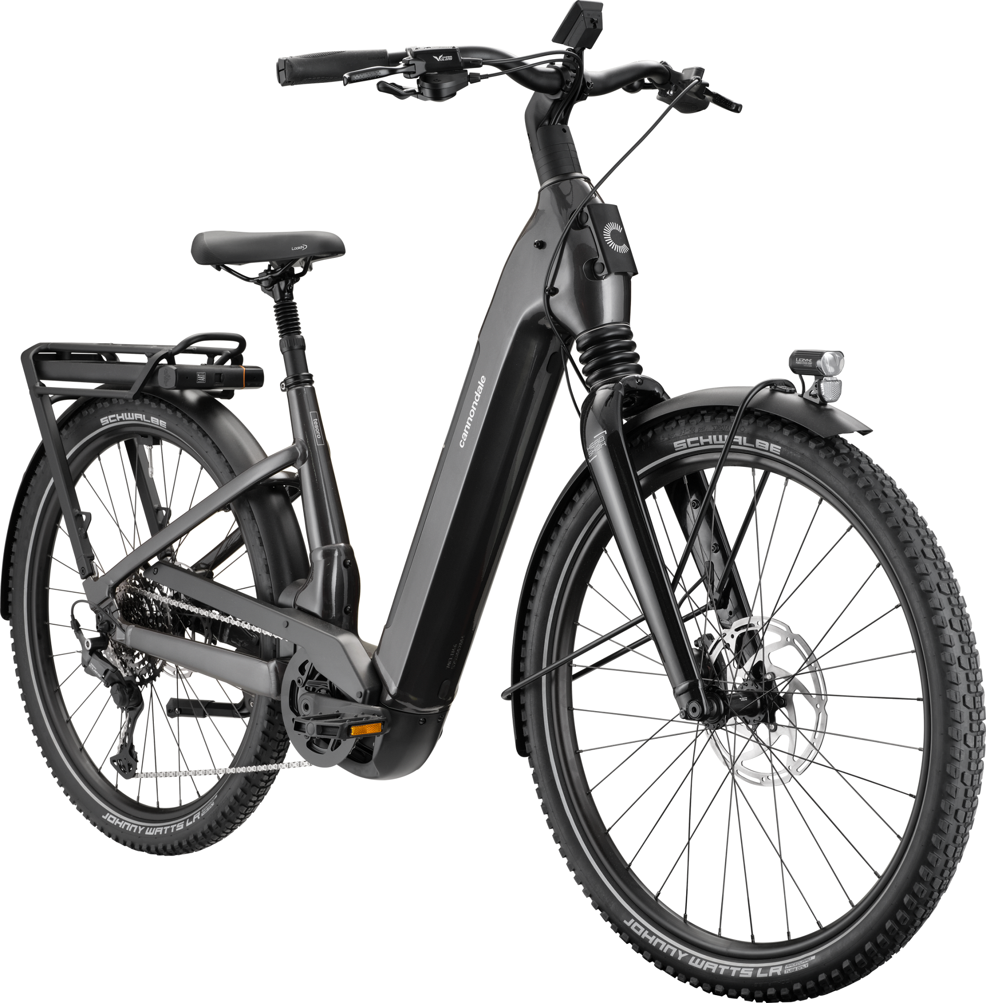 Cannondale Tesoro 1 Low StepThru HeadShok Mullet 2026 Black #2