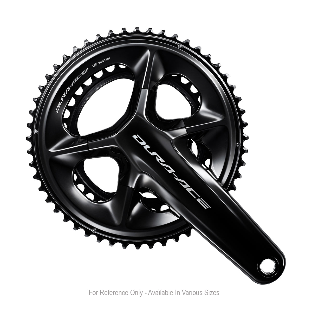 Juego Bielas/Platos Shimano Dura-Ace FC-R9200 Hollowtech II 54/40d 12v Sin Cazoletas Negro