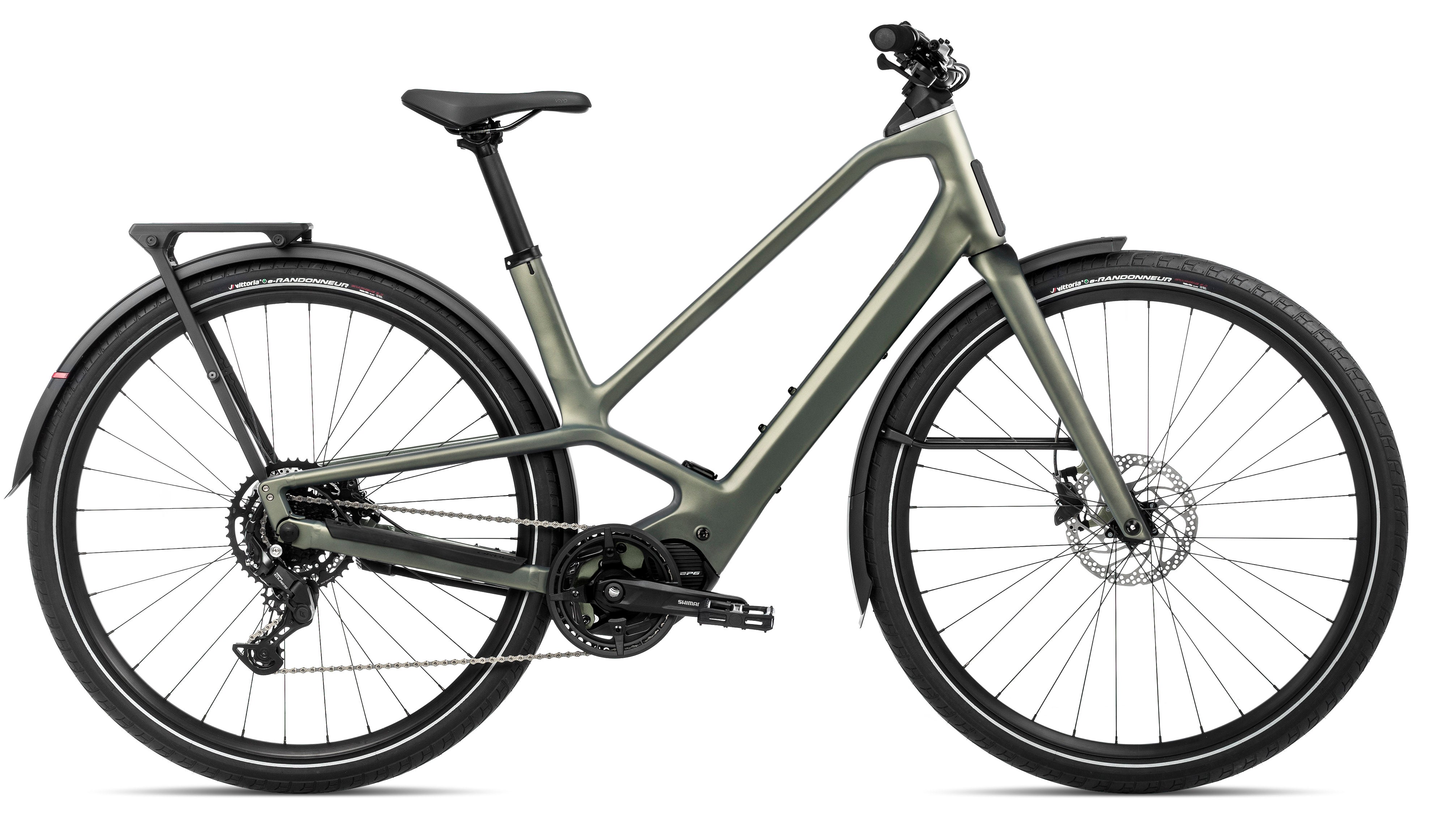 Bicicletas Electricas eUrbanas Orbea Diem 30 2025 Spaceship Green Matt