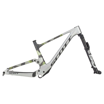 Cuadro Horquilla Scott Spark RC World Cup HMX 2025 Ice Grey/Progressive Grey