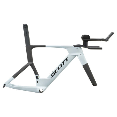 Cuadro Scott Plasma RC TT 2027 Cumulus White/Carbon Black #2