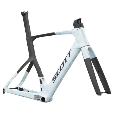 Cuadro Scott Foil RC Pro 2027 Rush White/Carbon Black