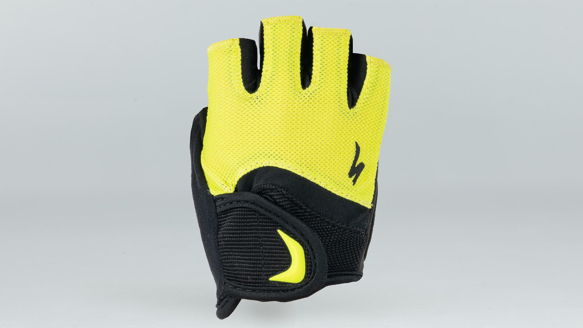 Guantes Specialized Niños Body Geometry Verde Hyper
