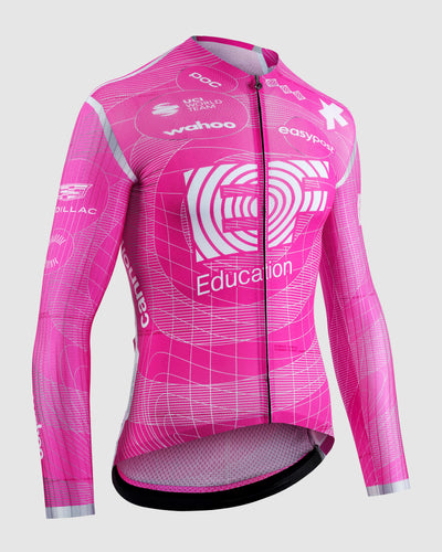 Maillot Manga Larga Assos Equipe RS LS S11 EF Hombre Pink EF #4