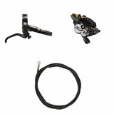 Hydraulic Disc Brake Kit Shimano Saint BR-M820 Rear/Right Metal Finned Without Adapter 1700mm Hose Black