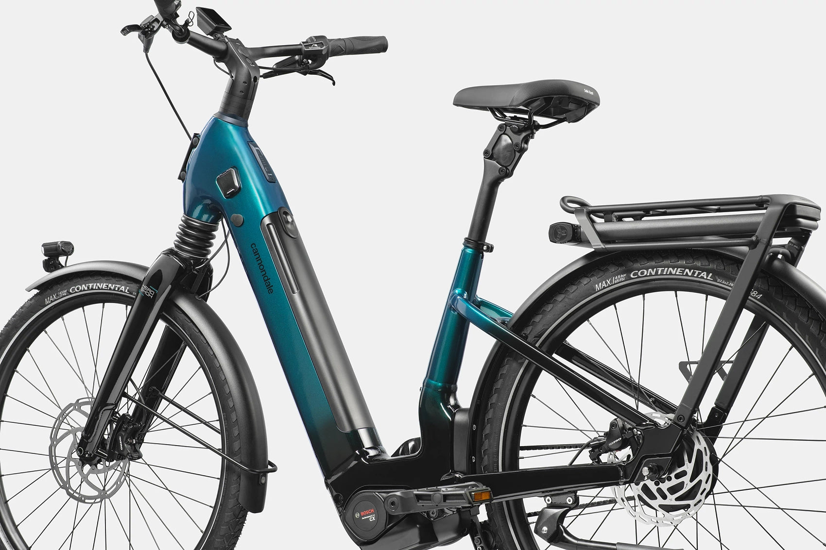 Bicicletas Electricas eUrbanas Mavaro Neo 1 Low Step-Thru Cannondale 2025 Deep Teal #3