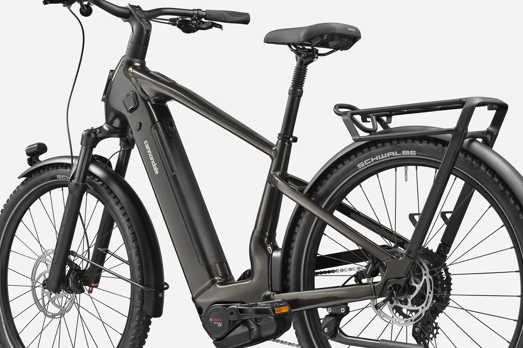 Bicicletas Electricas eUrbanas Tesoro Neo 2 Cannondale 2025 Obsidian #3