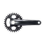 Crank Arms Shimano Deore XT FC-M8120-1 Hollowtech II 12s Without Bottom Bracket Black