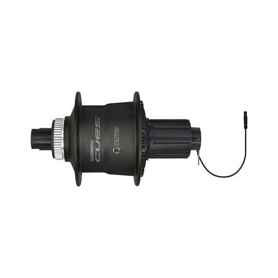 Buje Trasero Shimano CUES FH-U6060 AUTO SHIFT Freno Disco Center Lock 11/10v 142/32 Negro