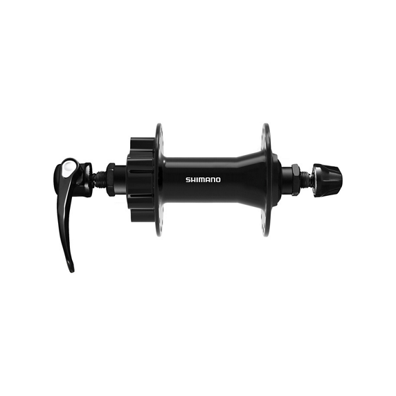 Buje Delantero Shimano HB-QB400 Freno Disco 6 Tornillos 100/32 Negro