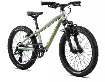 Bicicletas Junior - Niños Orbea Mx 20 Xc 2024 Metallic Green Artichoke Matt/Yellow Matt