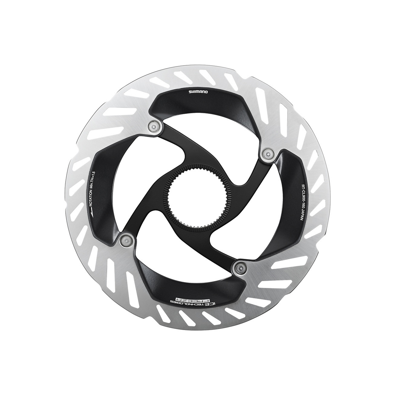 Disco Freno Shimano RT-CL900 Center Lock Ice Technologies Freeza Dientes Exteriores
