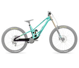Orbea Frame Rallon 442 DH 2026 Aloha Green/Fantasy Purple Carbon View Gloss