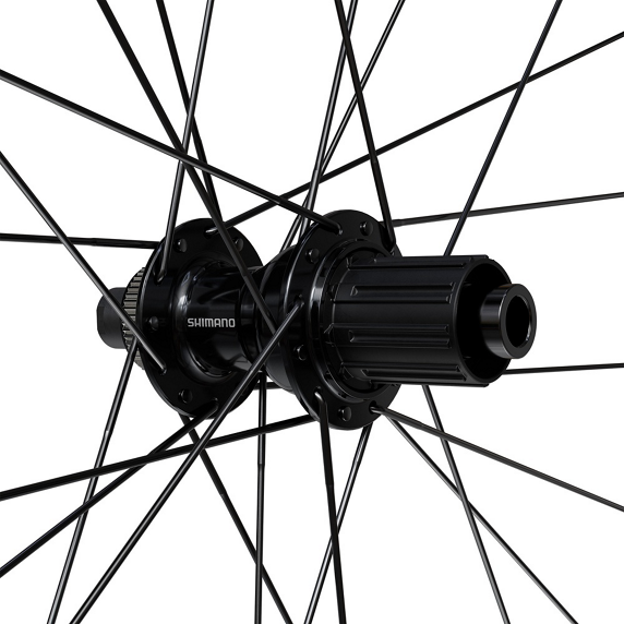 Rueda Trasera Shimano Gravel RX180 10/12v Freno Disco Center Lock Negro #3