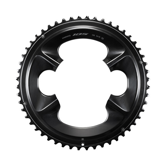 Plato Exterior Shimano 105 FC-R7100 52d 12v Negro