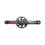 Sram X01 Eagle X-Sync2 DUB DM 32t 12s Carbon Crankset 175mm Red Without Bottom Bracket