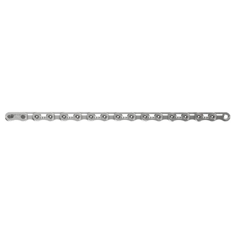 Cadena Sram Red E1 Flattop 114 Eslabones Powerlock 12v Plata