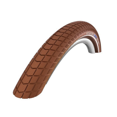 Cubierta Schwalbe Big Ben 28x2.00 K-Guard HS439 Twinskin Activeline Sbc Rigida Marrón Reflectante