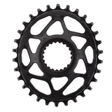 Absolute Black Oval Direct Mount Shimano XTR Aluminum Black