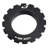 Jagwire Center Lock Brake Rotor External Lockring 9/12mm Axles Aluminum Black